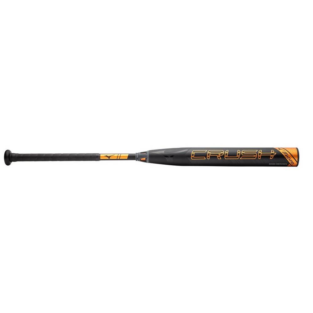 Mizuno 2021 CRUSH-END LOAD (ASA) Slow Pitch Férfi Baseball Ütő Fekete/Narancssárga CYJ216954